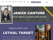 Tablet Screenshot of janicecantore.com